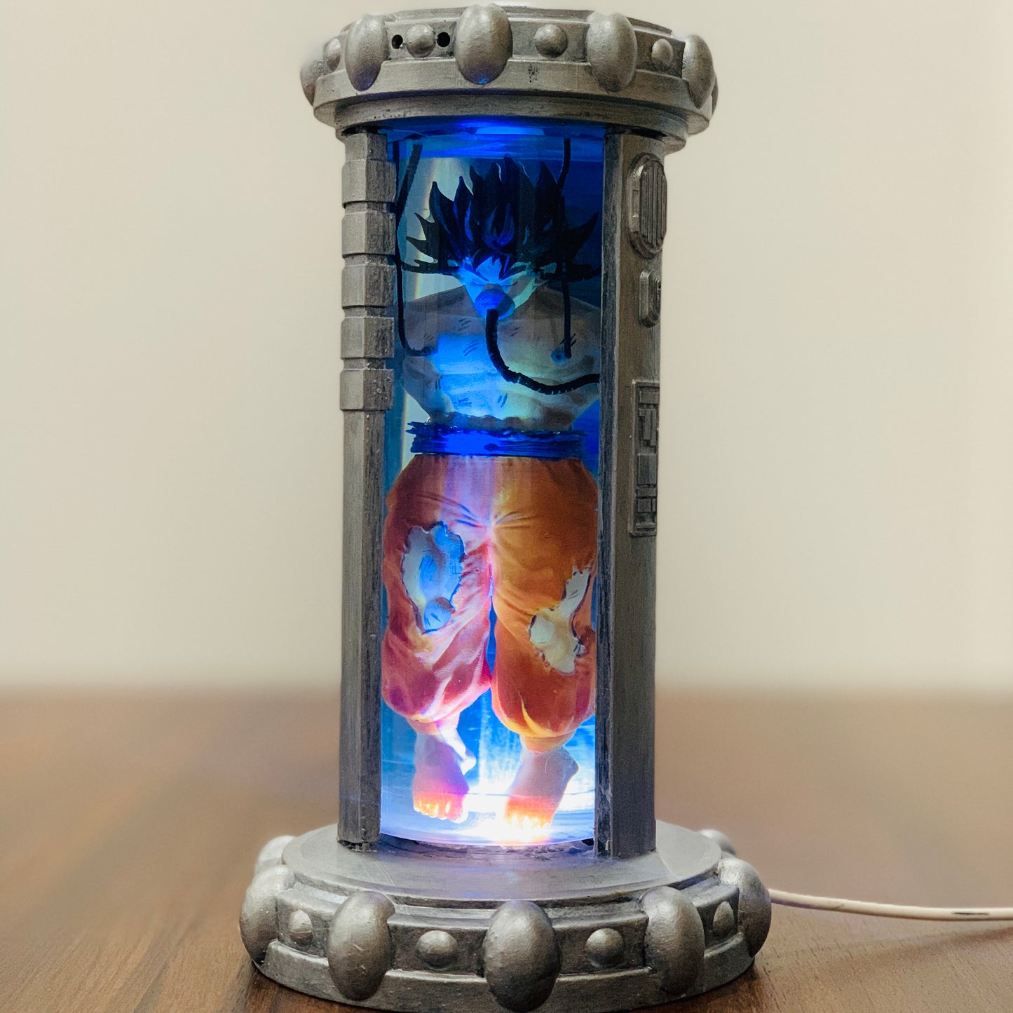 Dragon Ball Anime Resin Nightlight, Diorama Kakarot Supper Saiyan Lamp