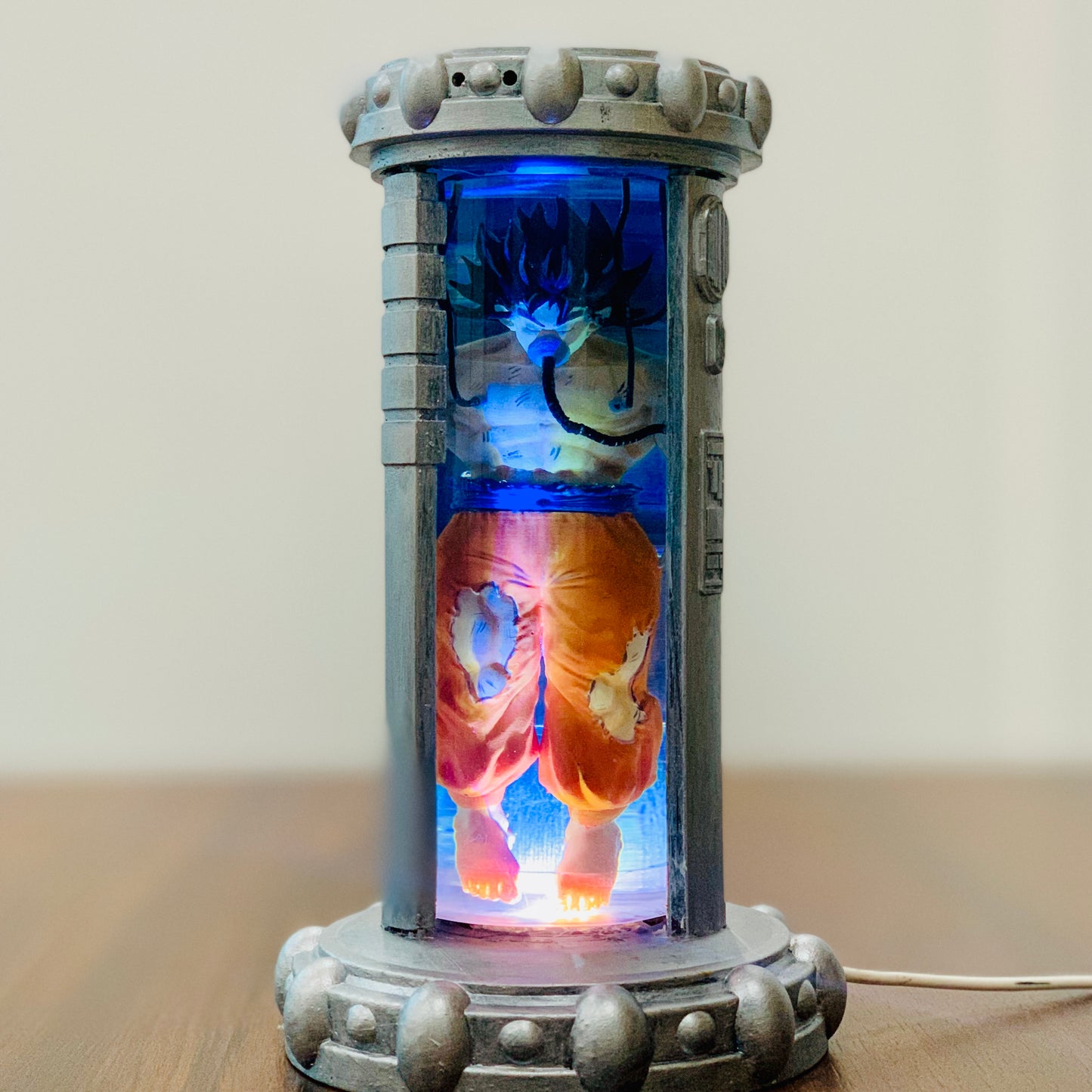 Dragon Ball Anime Resin Nightlight, Diorama Kakarot Supper Saiyan Lamp