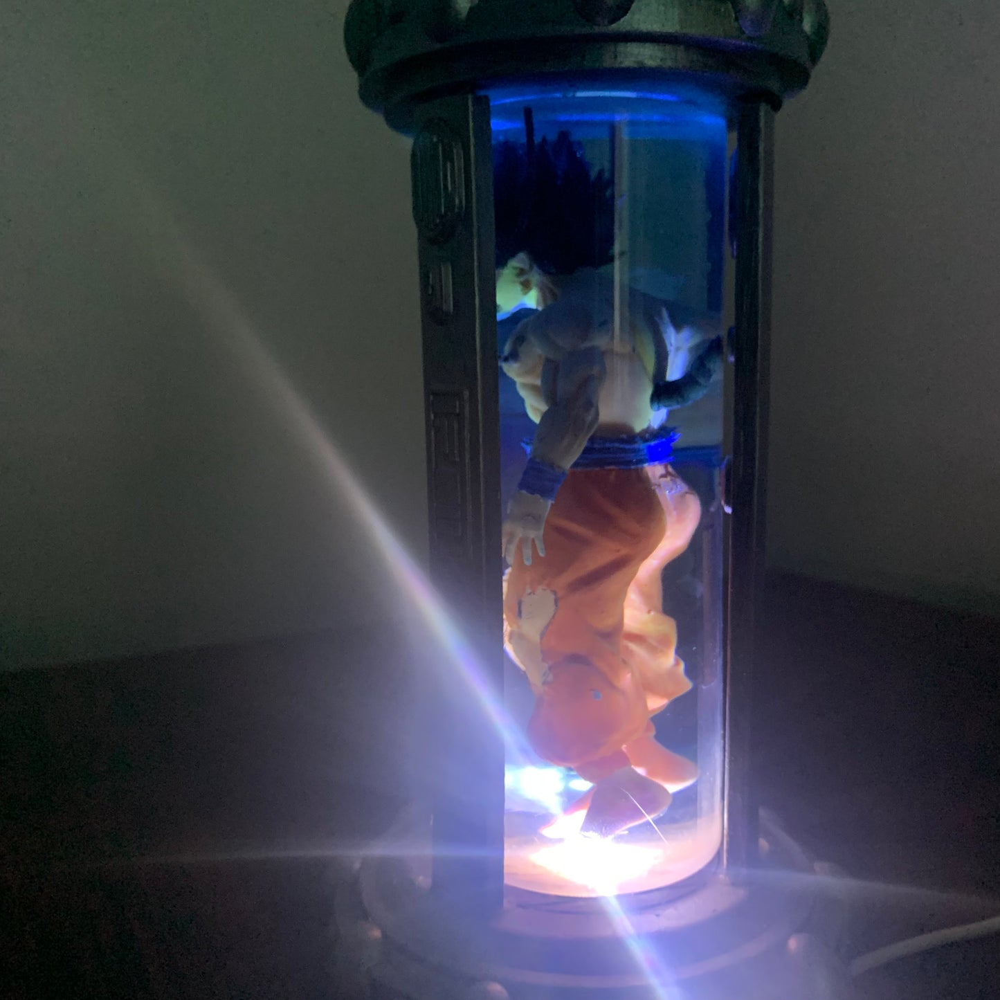 Dragon Ball Anime Resin Nightlight, Diorama Kakarot Supper Saiyan Lamp